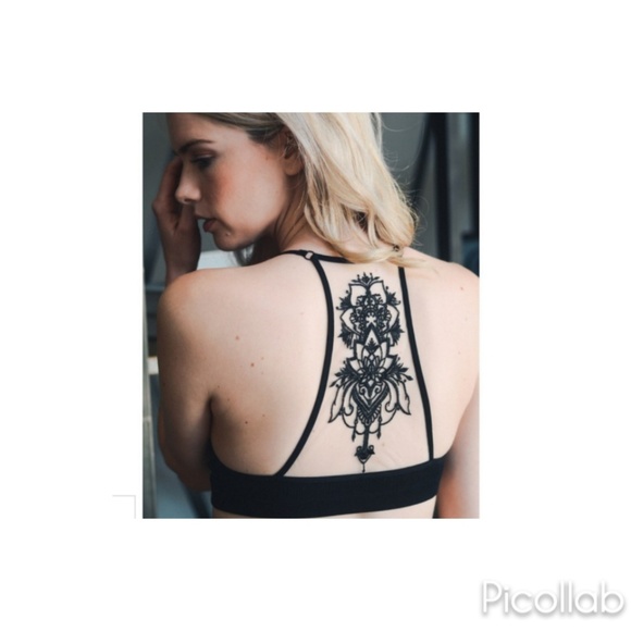 Black Tattoo Bralette - Picture 8 of 8